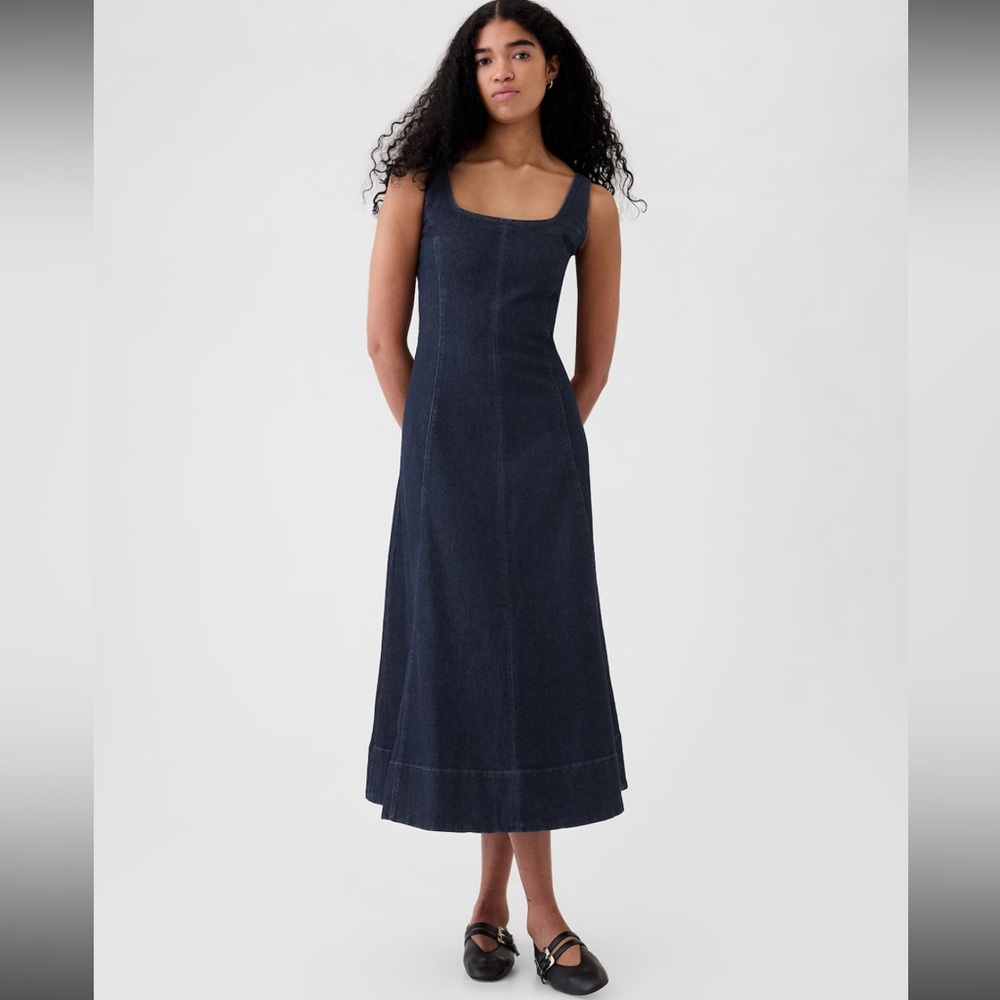 Gap Denim Maxi Dress